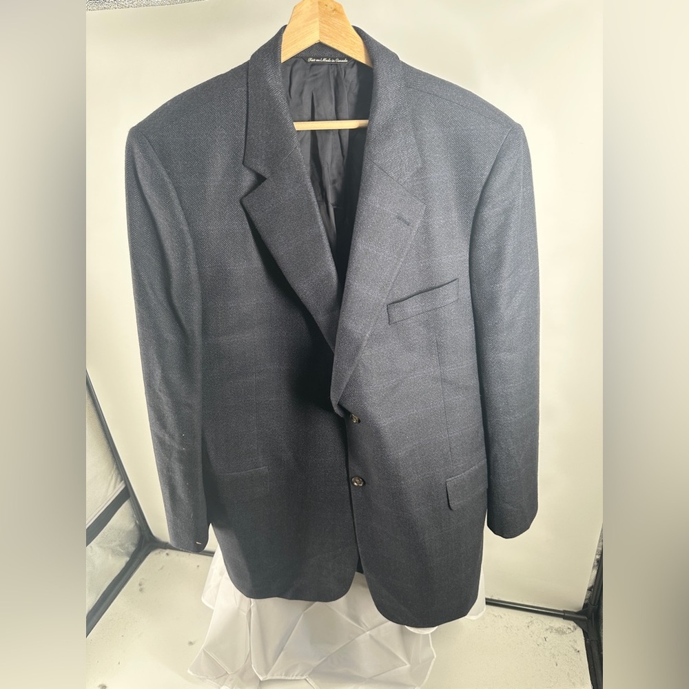 Jack Victor gray charcoal sports jacket blazer
